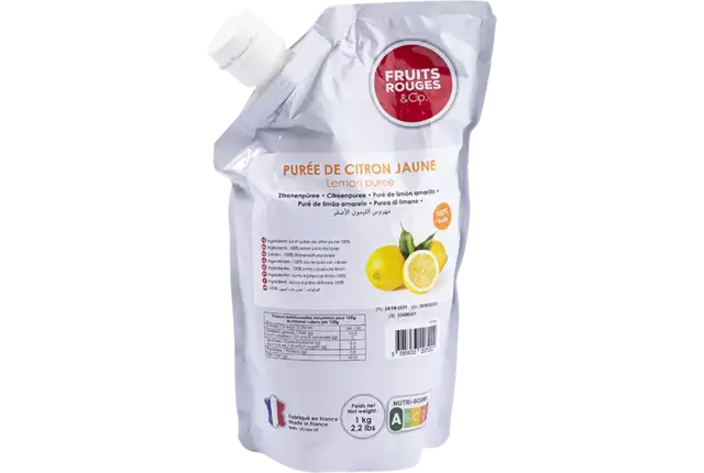 Fruitpuree Citroen 1kg stuk